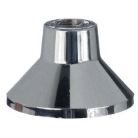 Campana  plastica cromo con cuello tipo peirano (funcional peirano )